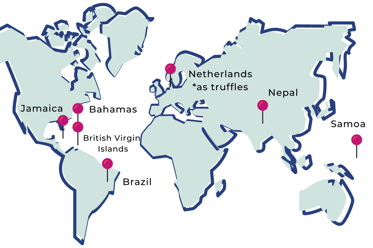 places where psilocybin is legal